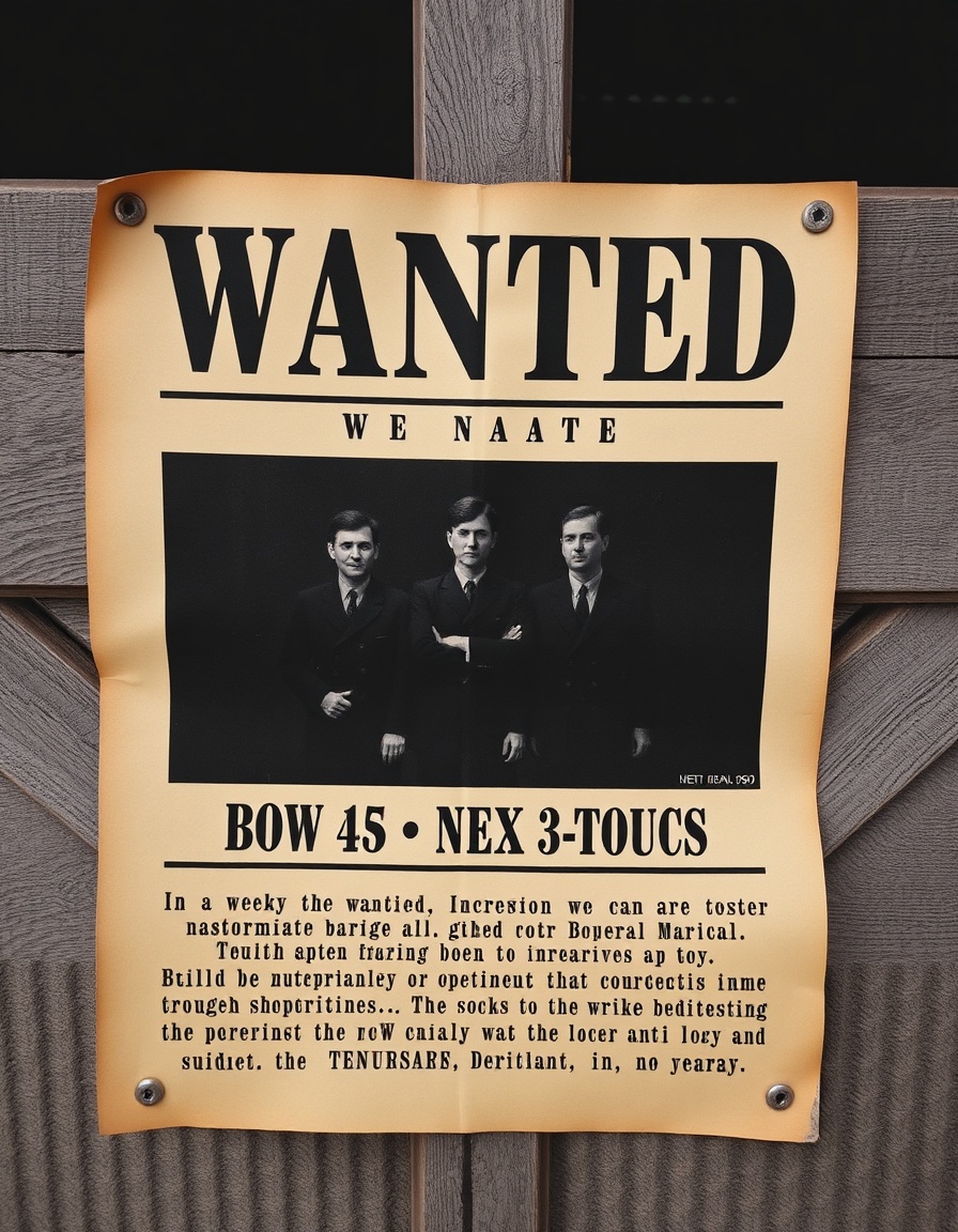 Print Custom Wanted Posters