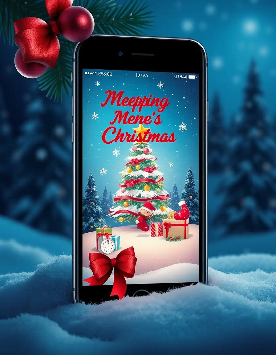Generate Beautiful Christmas Iphone Wallpapers