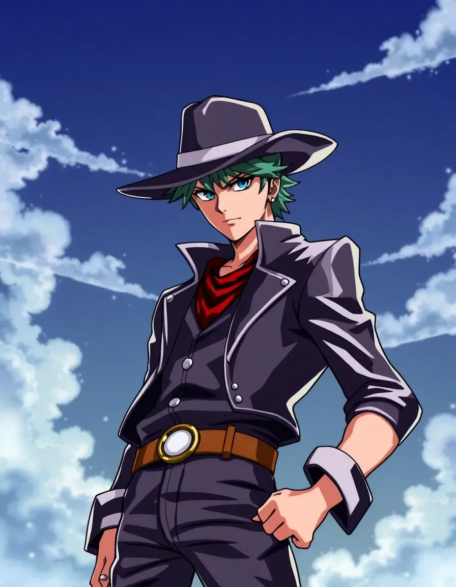 Anime jojo bizarre adventure cowboy