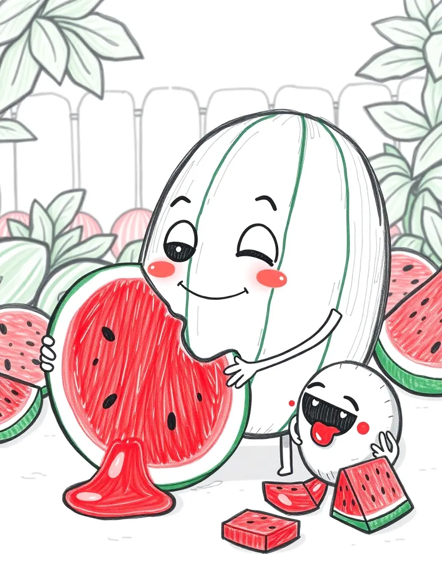 Create Stunning Watermelon Drawings