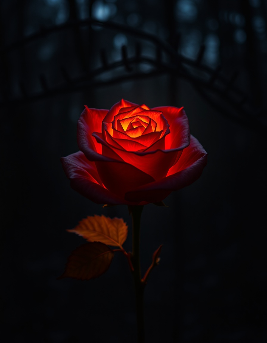 Create Ethereal Rose Art