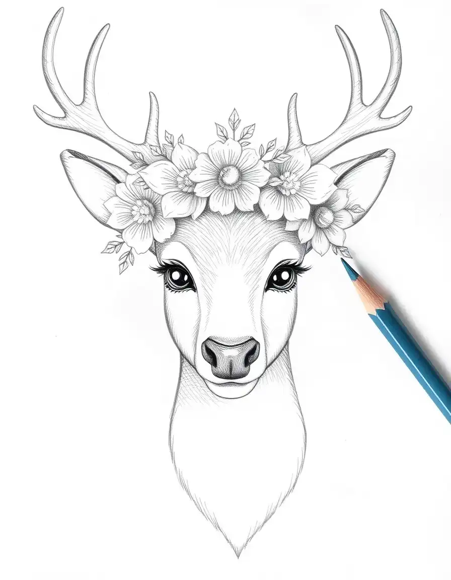 Create Stunning Reindeer Drawings