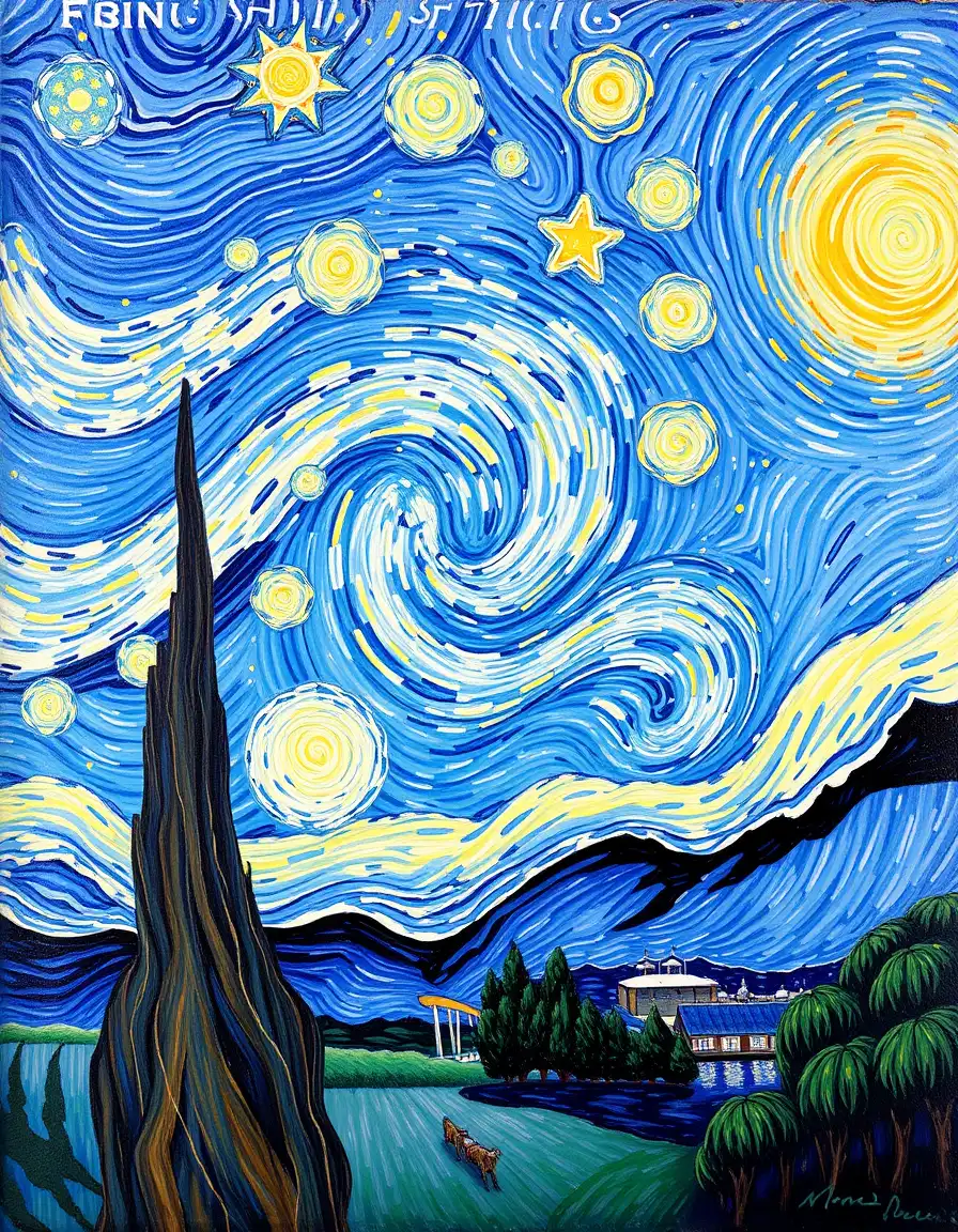 Transform Your Ideas Into Van Gogh Art