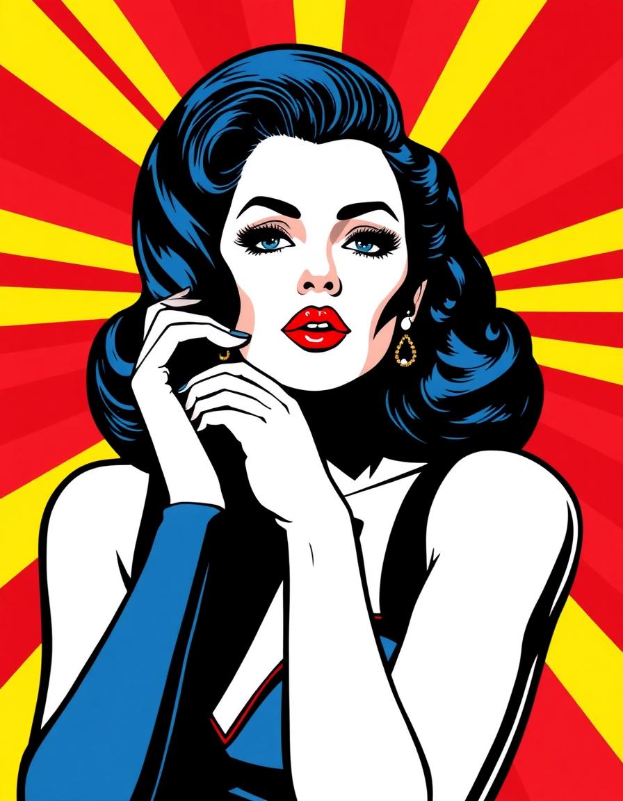 Create Beautiful Lichtenstein Style Art
