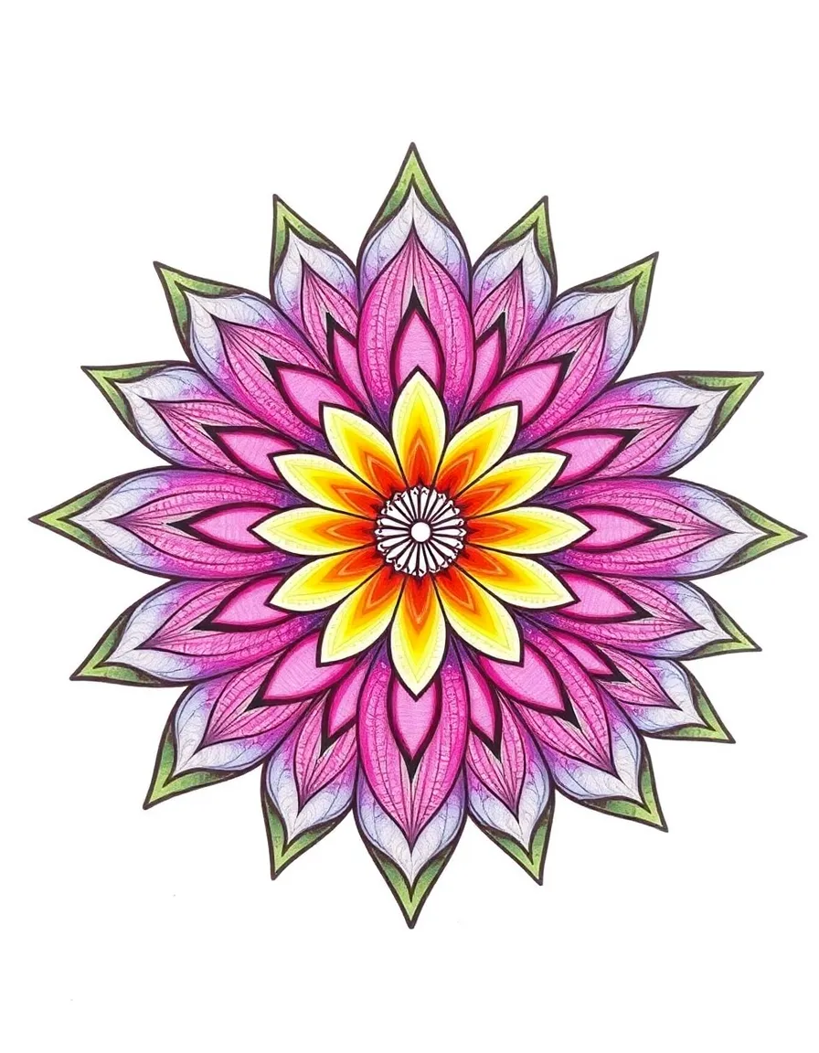 Create Your Own Mandala Style Drawing