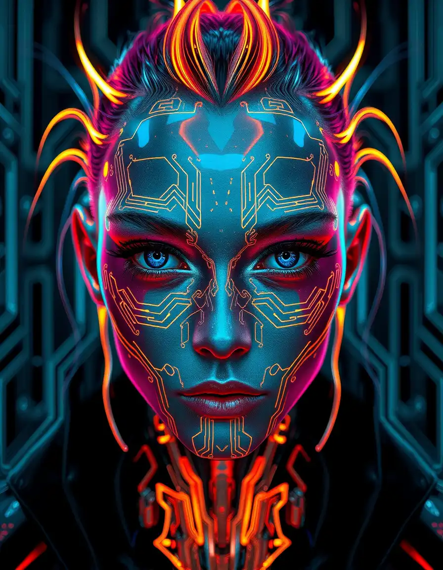 Create Cyberpunk AI Art