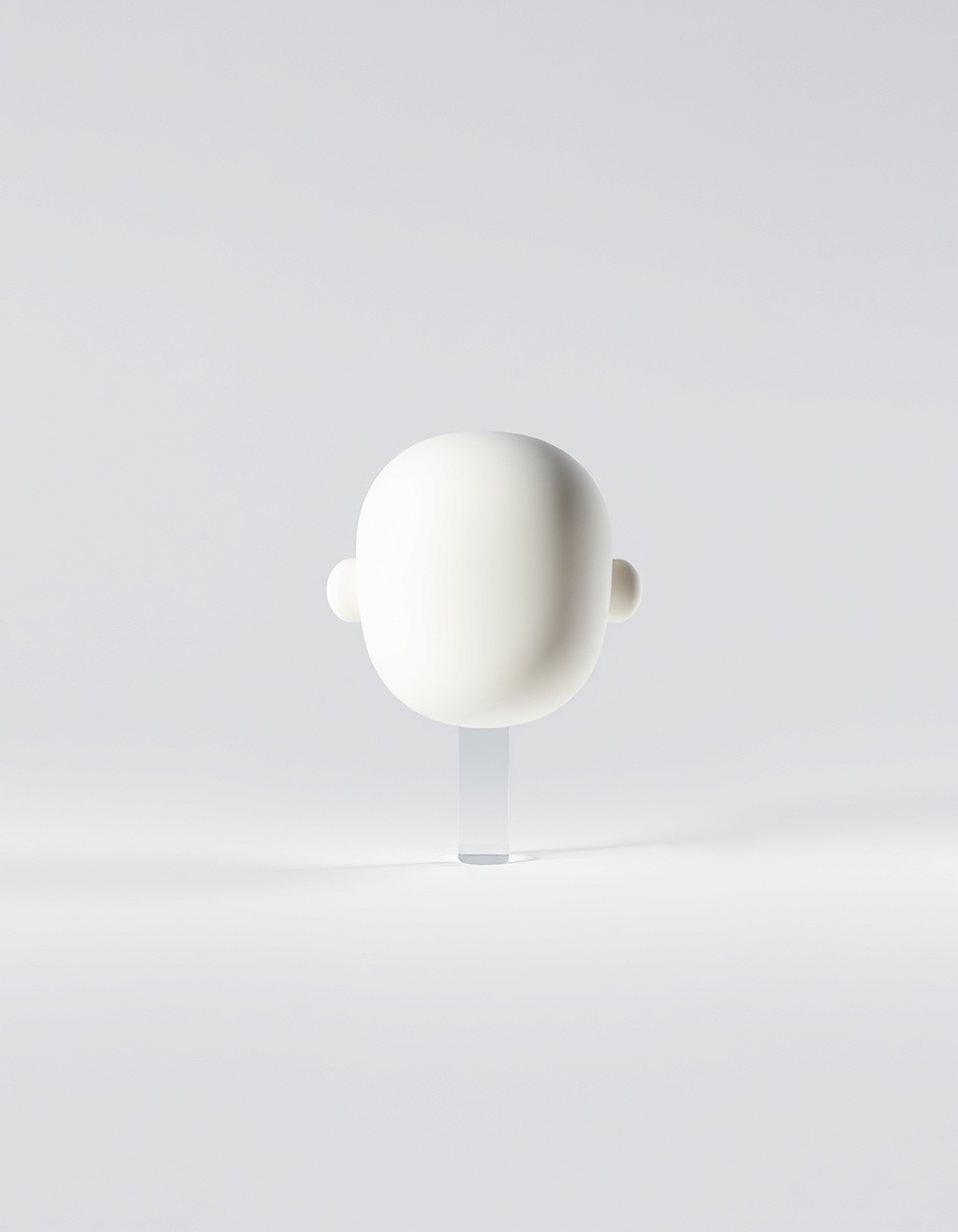 Luxury designer toy brand avatar.
Minimalist vinyl figure head icon, abstract factory concept.
Soft shadows, premium lighting, high contrast.
Modern, stylish, collectible toy brand identity.
Clean background, centered, ultra sharp, studio photography style.