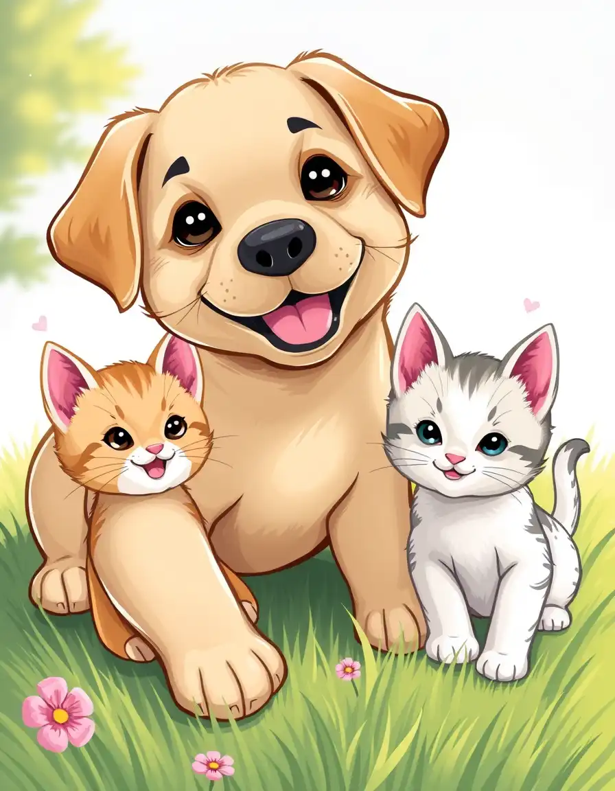 Create Adorable Dog Art with AI