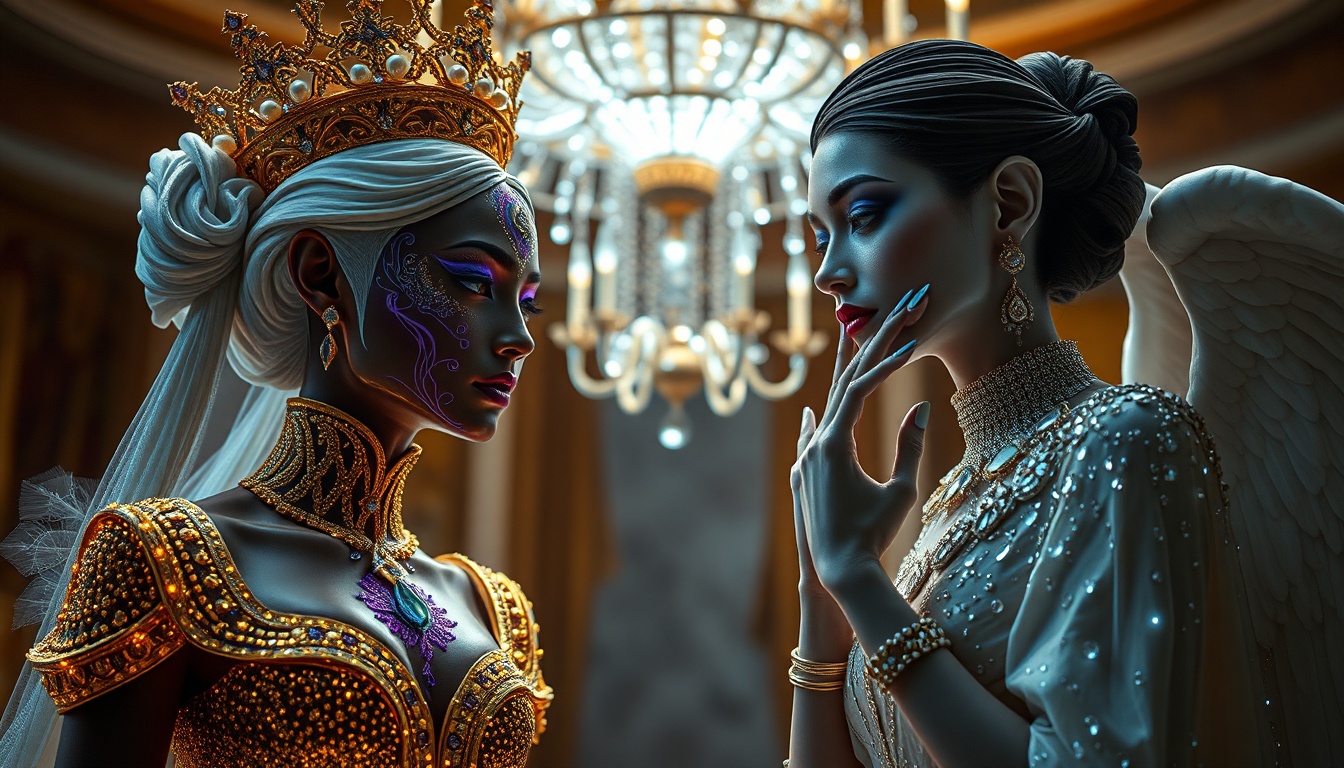 The Amazing rare beauty Alien princess from Uranus ,On … — AI Art | GenTube