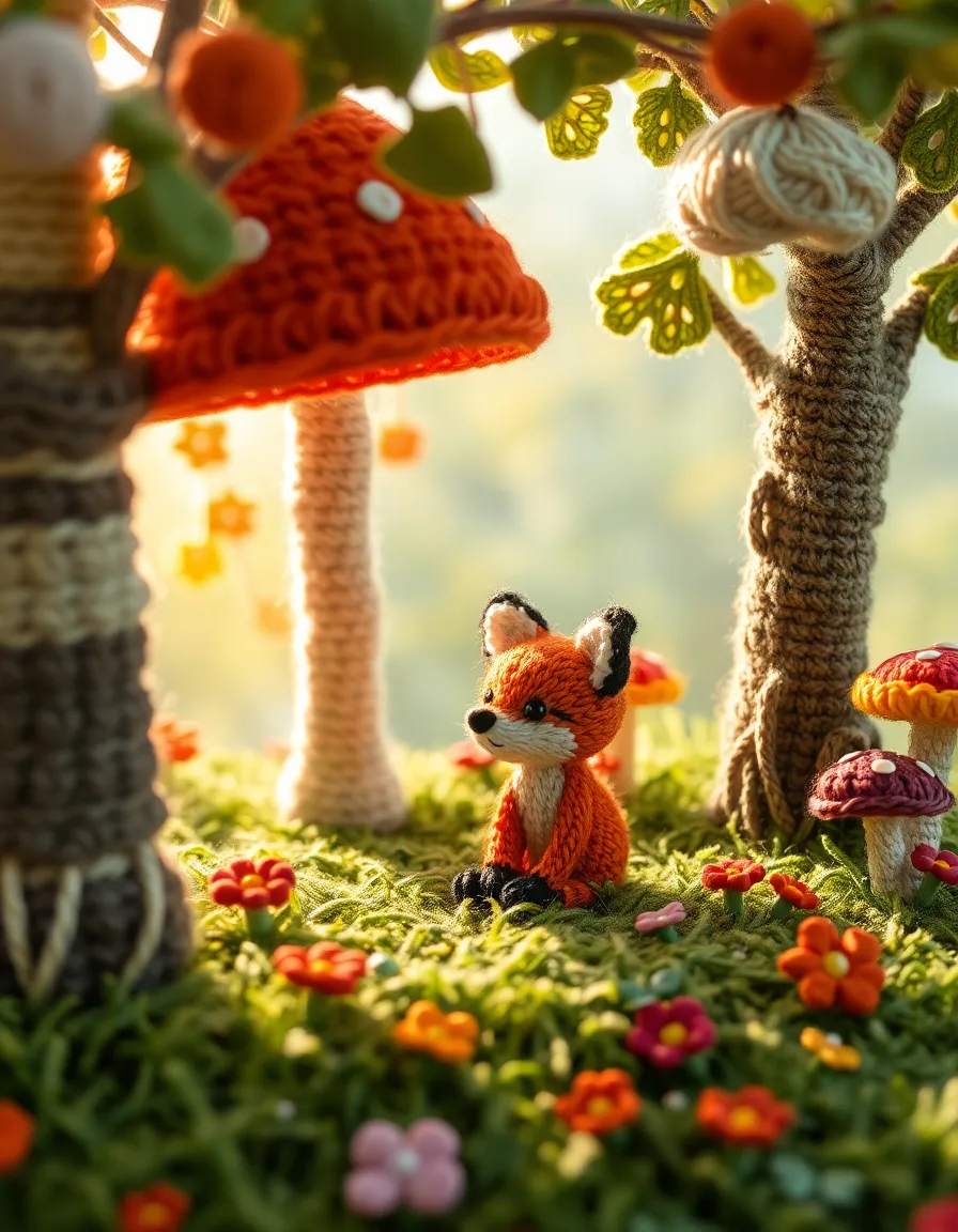 Craft Your Own Yarn Forest