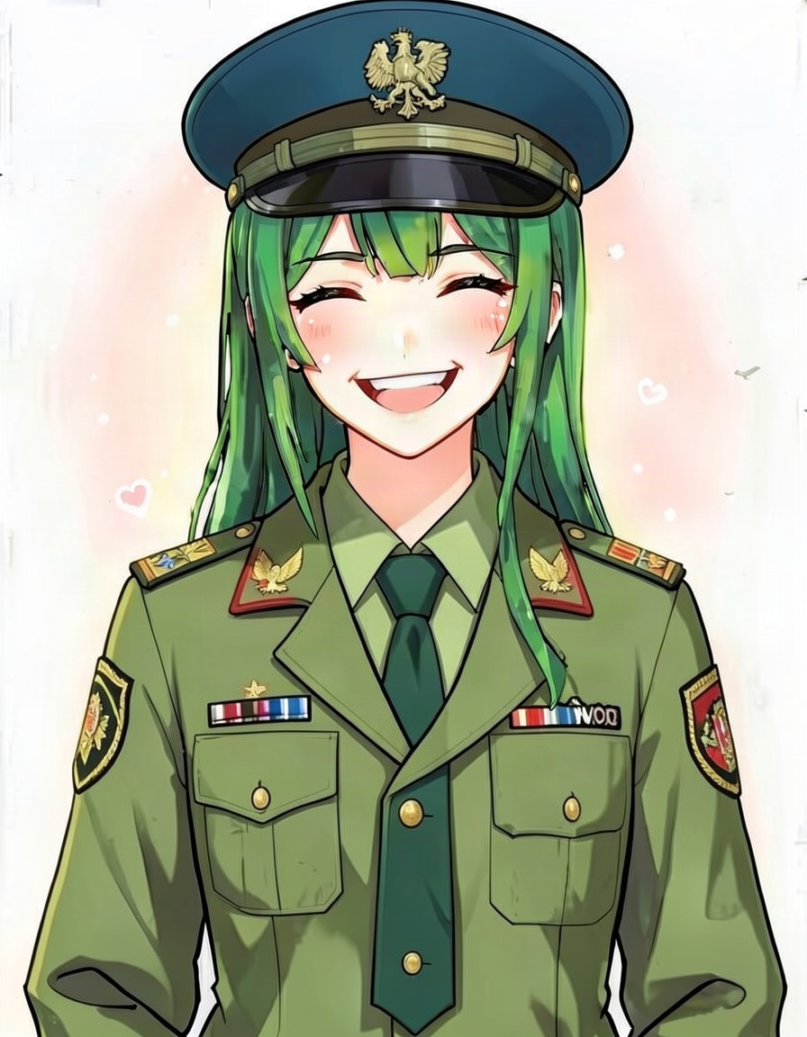 Flippika, a DDLC OC made on GenTube