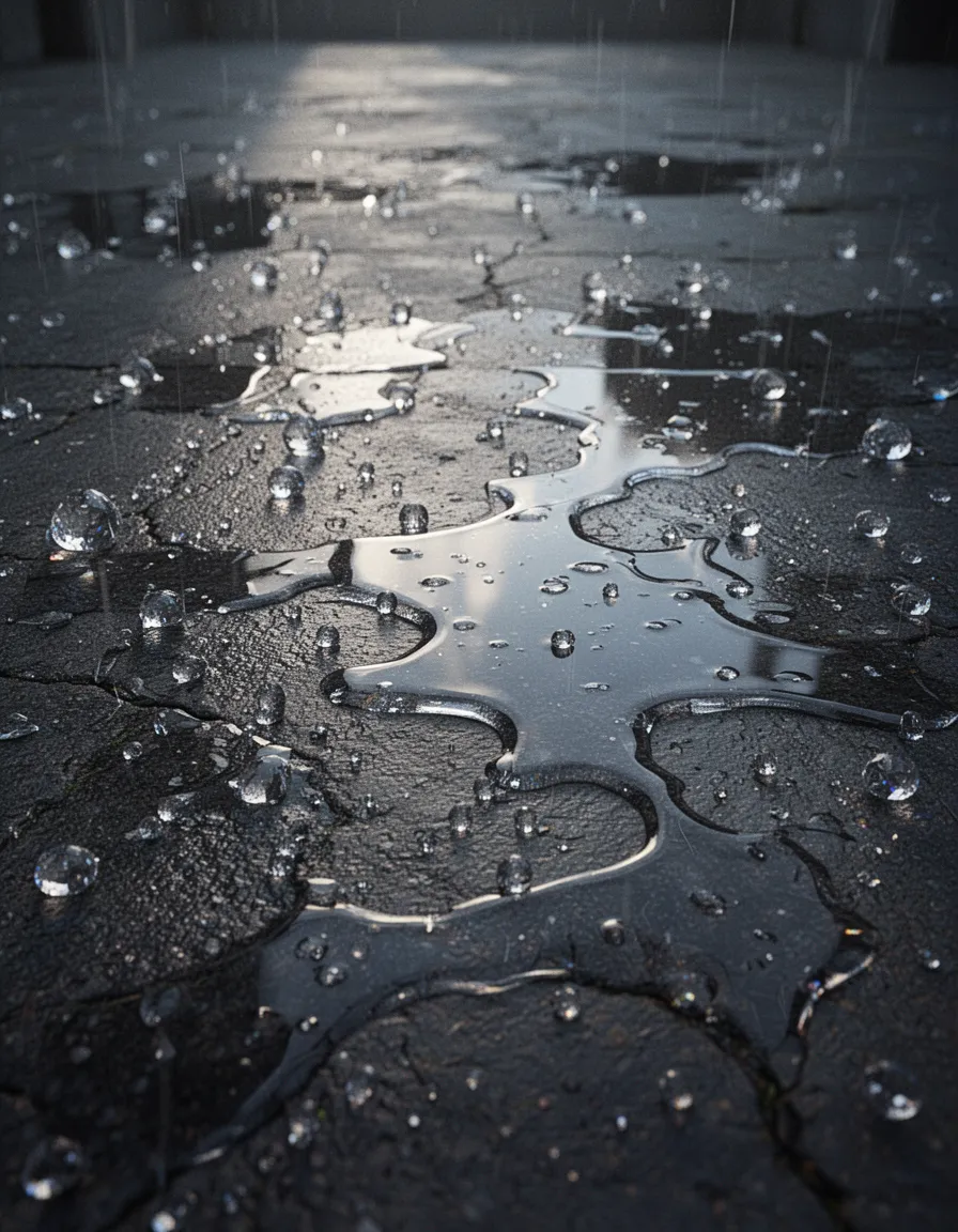 hyper-realistic 3d scene rendered in ultra‑high resolution 150k, featuring a glossy wet shiny surface overlay with crystal‑clear micro‑details; multilayered shading and deep volumetric highlighting showcase extreme light bounce and ray‑traced global illumination; depth‑mapped shadows and ambient occlusion create powerful chiaroscuro, while intense rim lighting and specular micro‑highlights emphasize the wet surface texture; pbr materials with 32k ultra‑sharp textures and subsurface scattering give realistic depth and translucency; multi‑pass rendering in octane and unreal engine 5.4 produces hyper‑realistic 32‑bit hdr lighting, hyper‑detailed reflections, and precise parallax depth; the composition is captured in sharp focus with no soft edges, ensuring crystal‑clear, crisp visual fidelity.