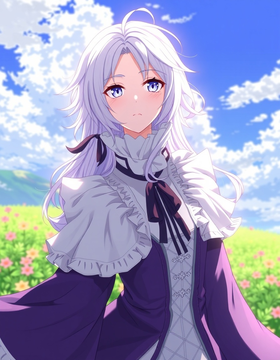 Emilia del anime re. Zero