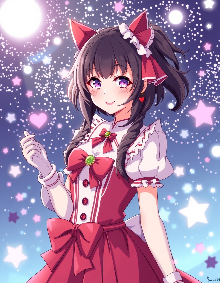 Anime girl as Madoka Magica