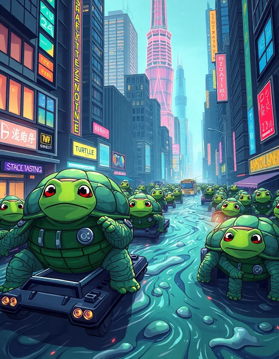 Create Amazing Turtle Cartoon Art