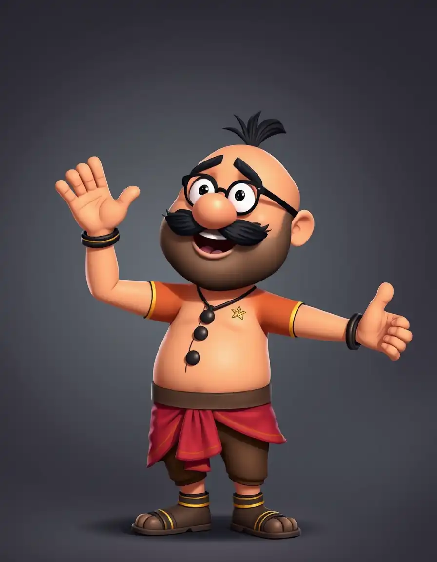 motu patlu  cartoon character
