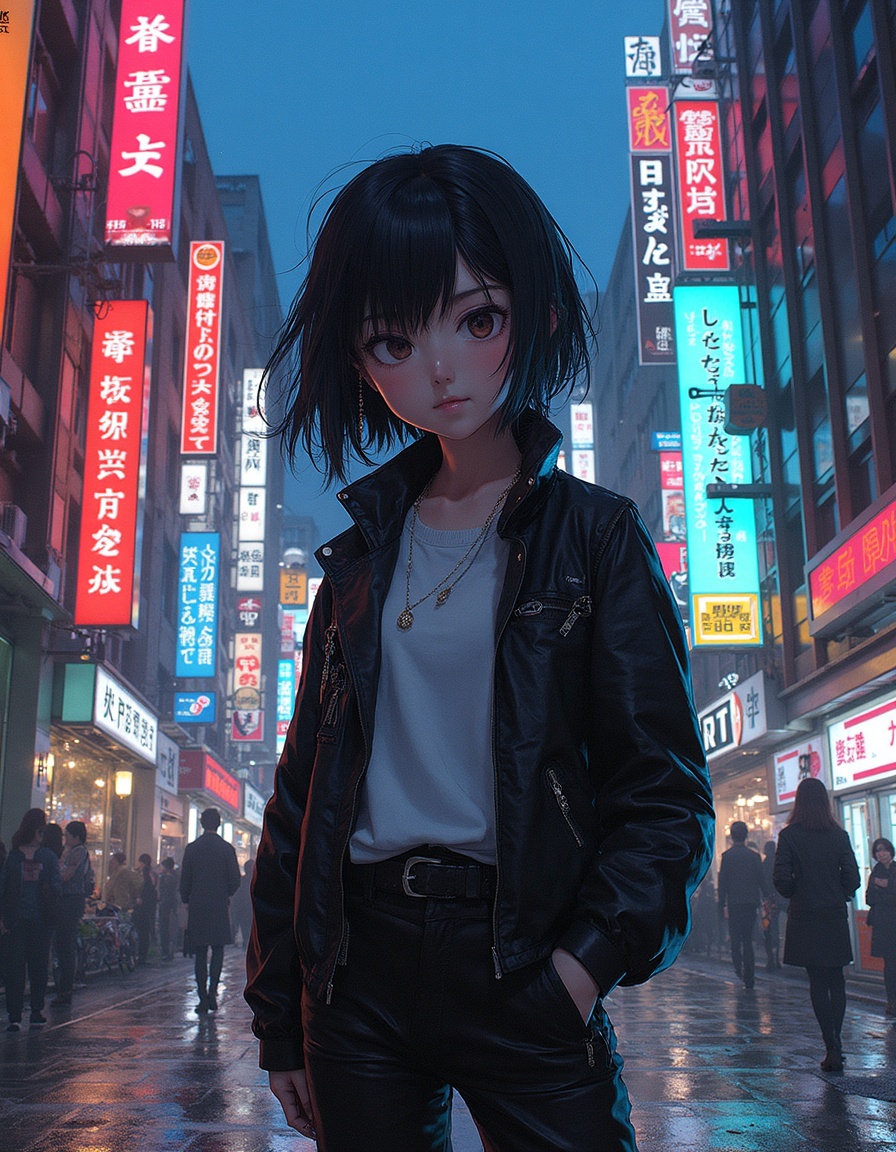 akira anime style city avatar cyberpunk