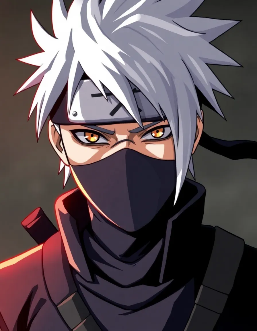 kakashi hatake from the anime naruto