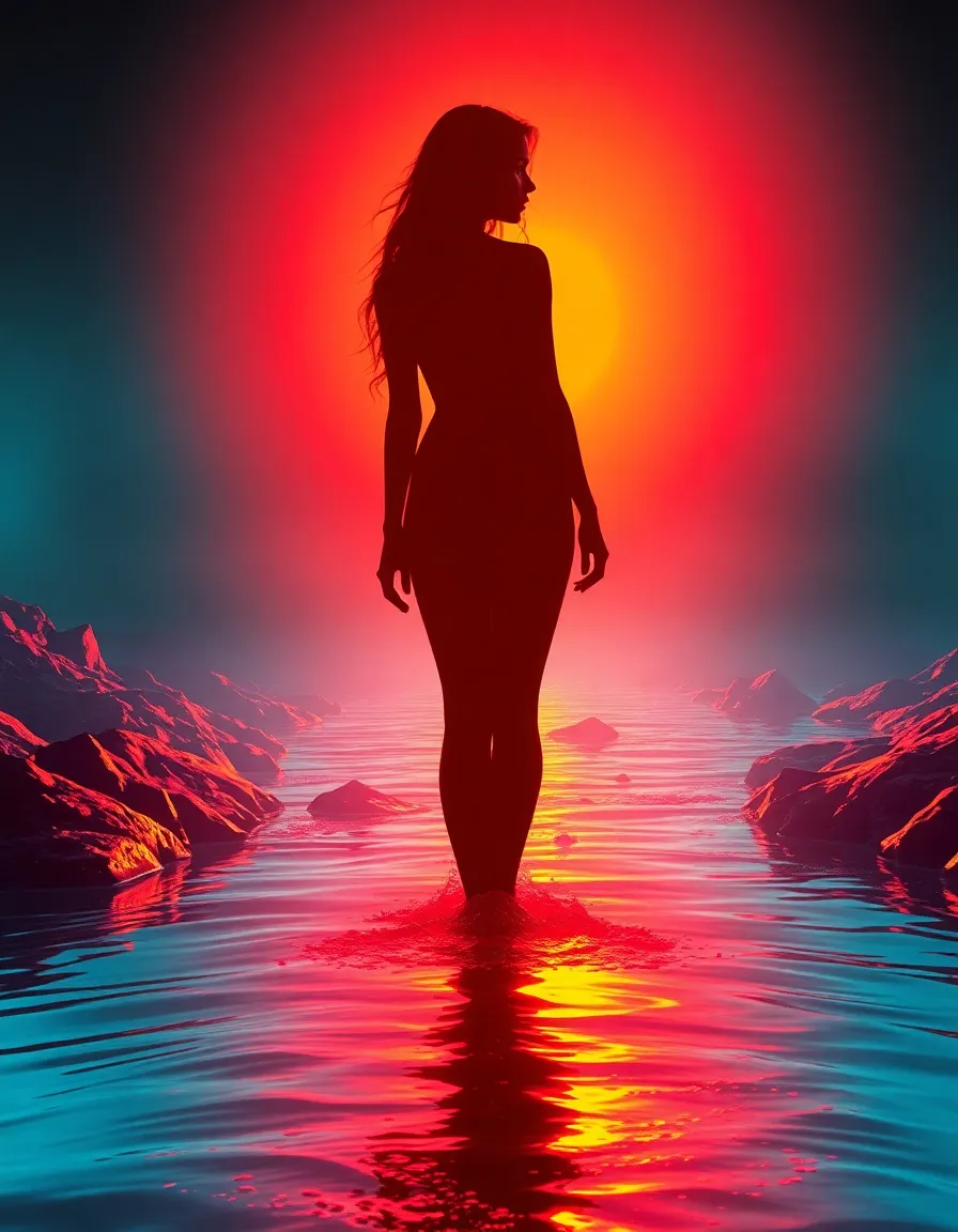 Create Surreal Neon Landscapes