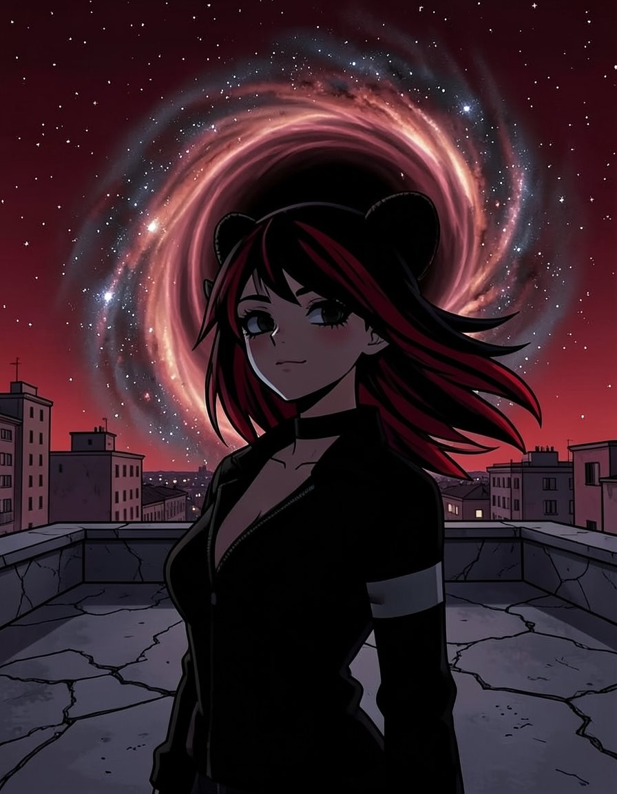 Ravenna, a Hazbin Hotel OC made on GenTube