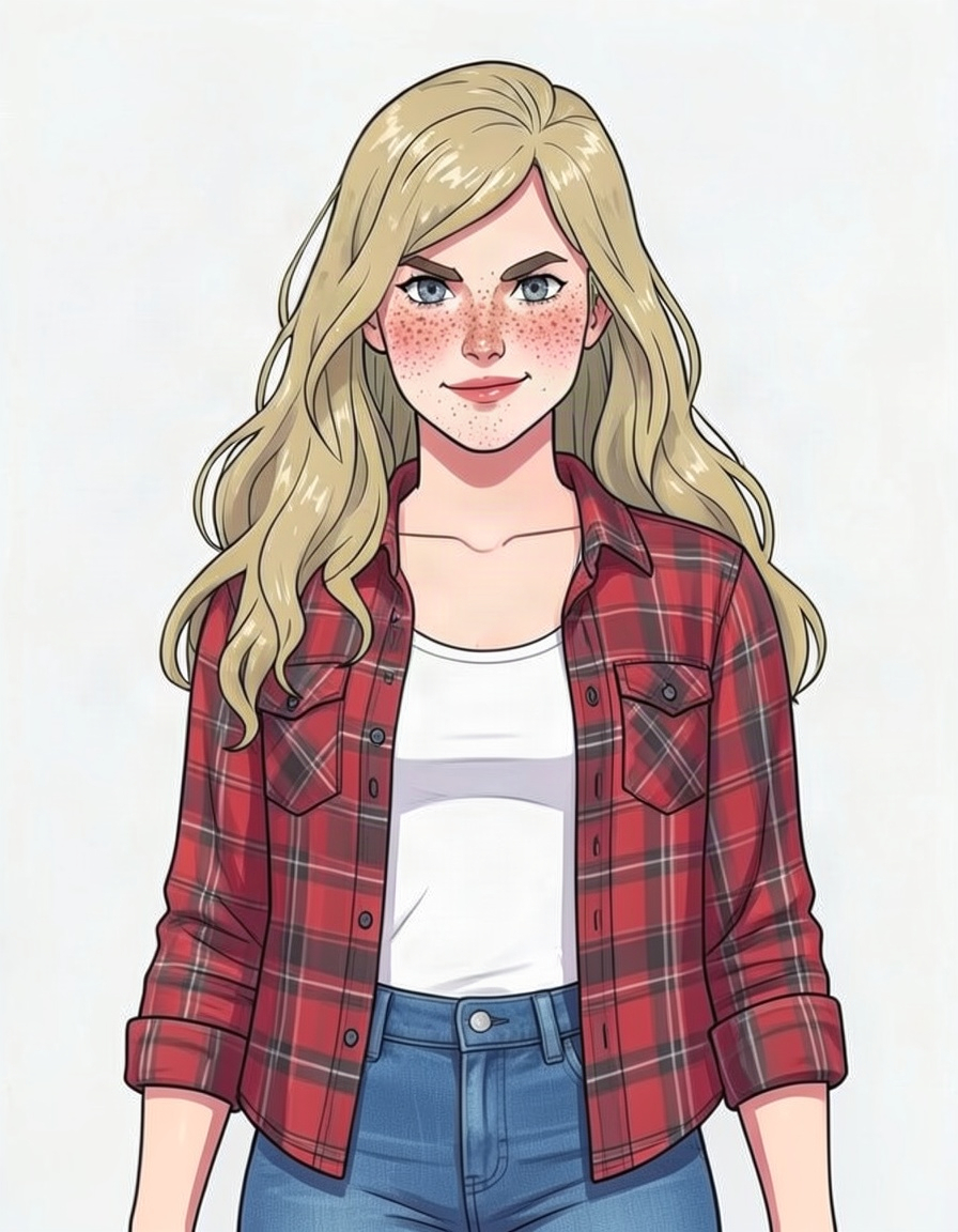 Rhi Graves, a Invincible OC made on GenTube