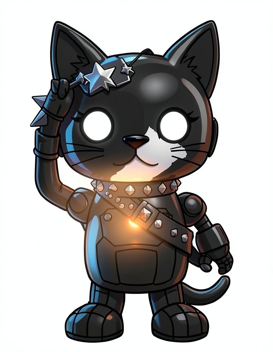 ArcadeMew, a FNAF OC made on GenTube