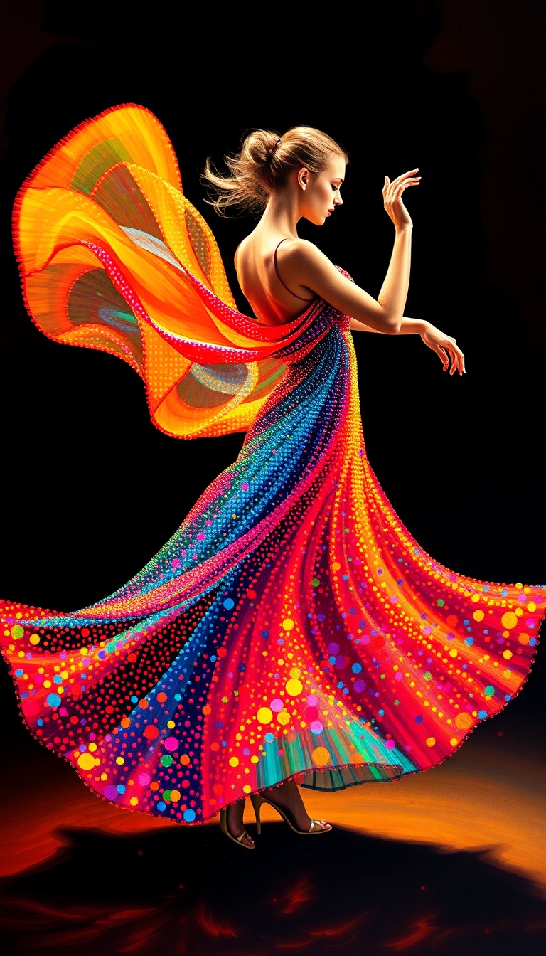 Create Pointillist AI Art