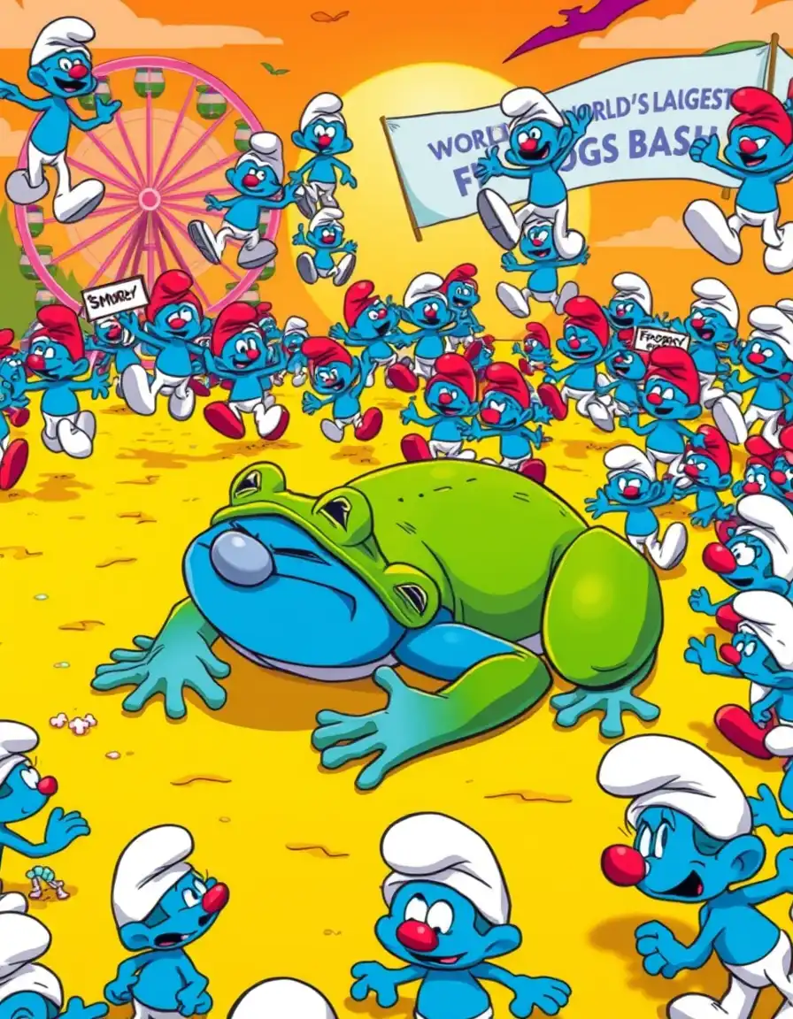 Create Amazing Cartoon Frog Art