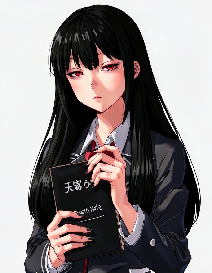 Julia, a Death Note OC made on GenTube