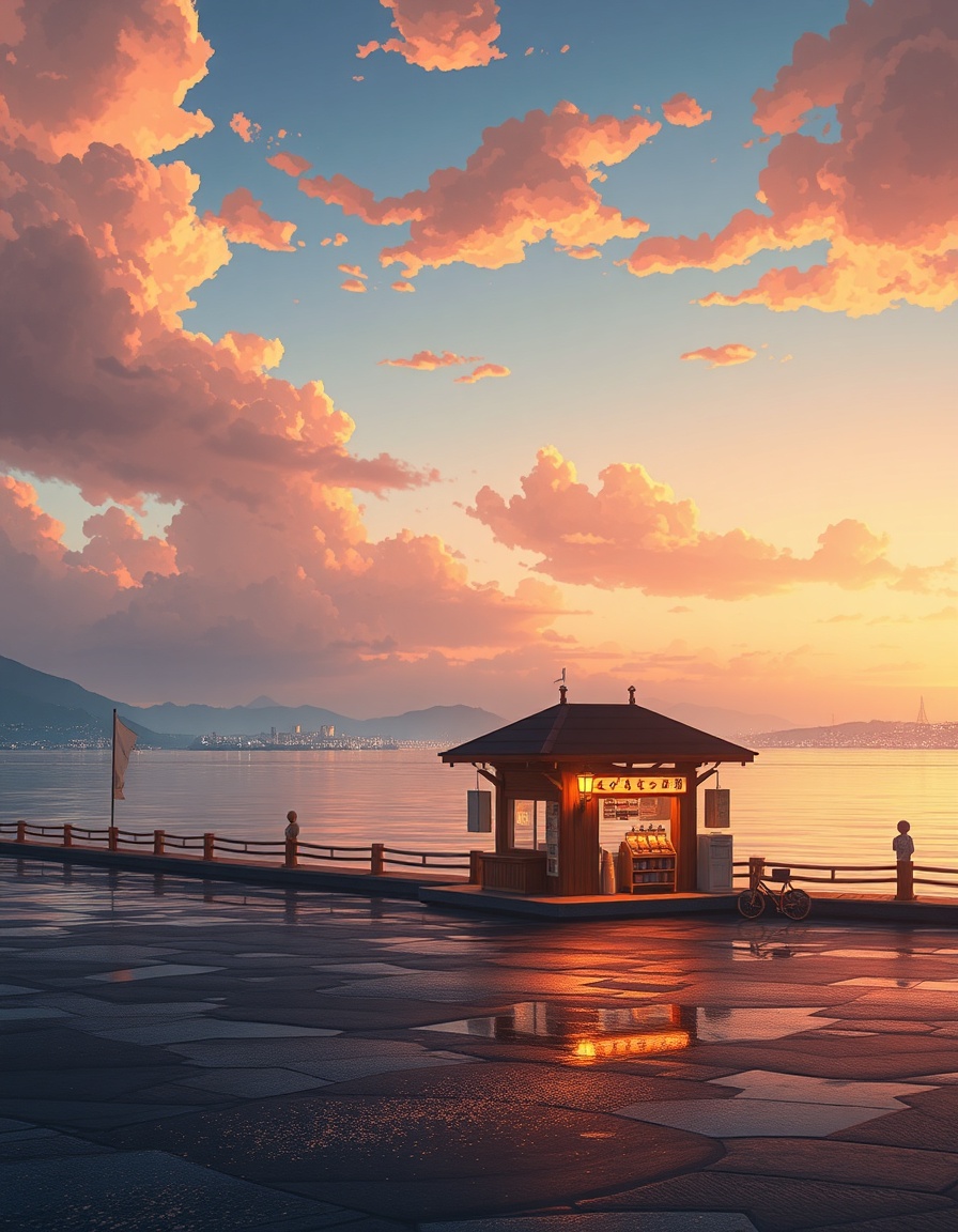 Create Calm Lo-fi Scenery Art