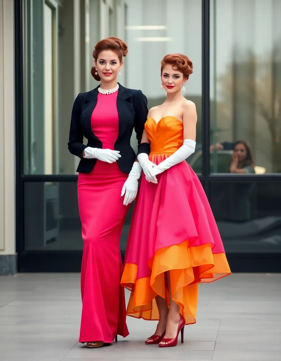 Design Your Retro Glam Fashion Scene