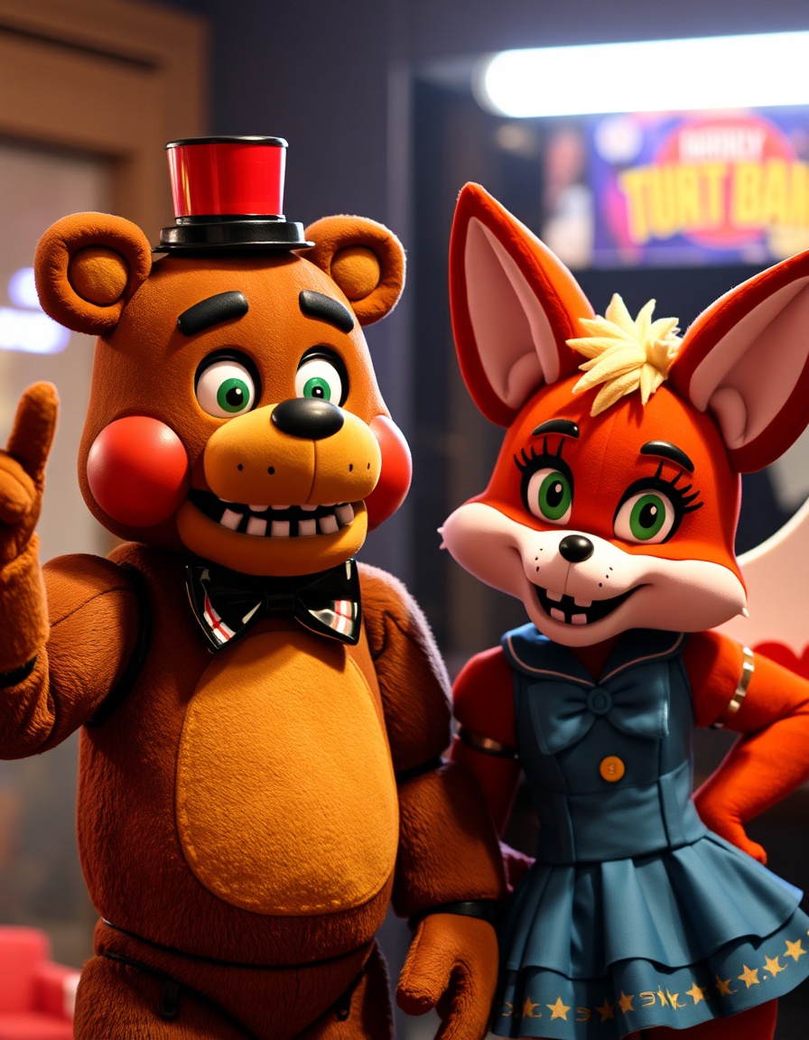 freddy bonnie chica foxy
