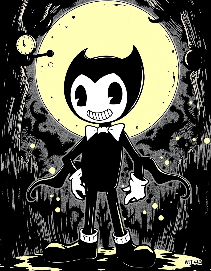 Bendy from bendy and the ink machine