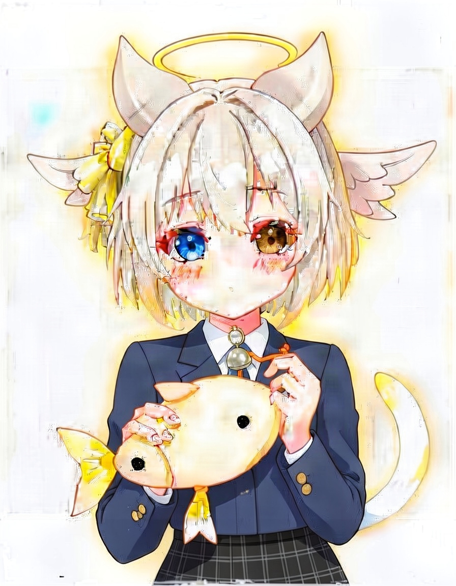 No changes requested; keep the original VTuber character portrait exactly as described.